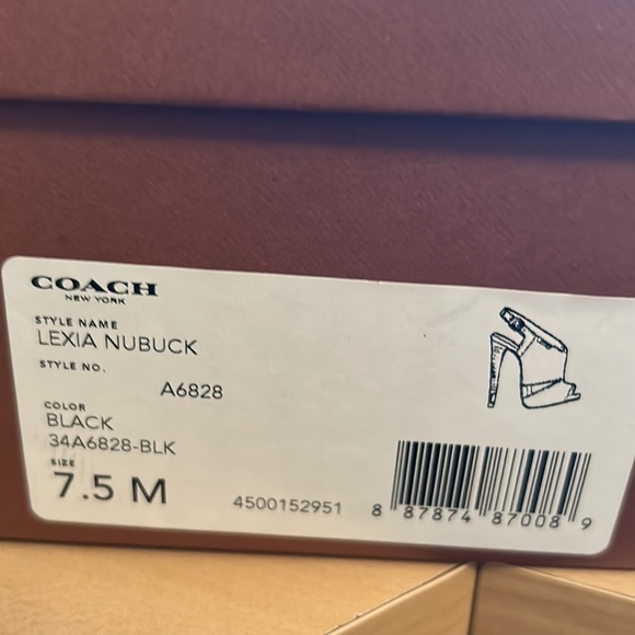 Coach Sandals black - Picture 3 of 4